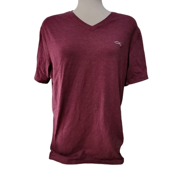 Max Men's Essentials Tees Size XL Colour Wine - Picture 2 of 8